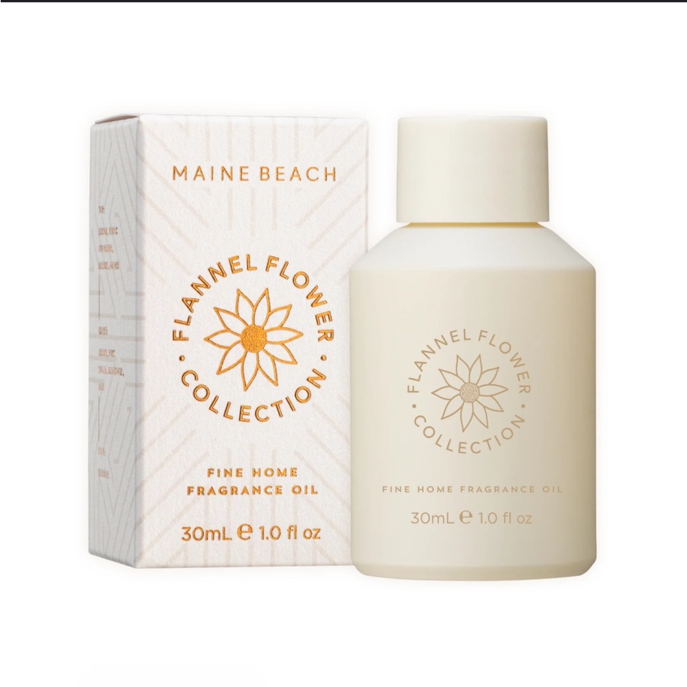NEW Maine Beach Flannel Flower Fragrance Oil - 30ml ( Made in Australia)